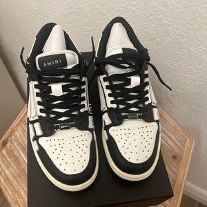 Amiri Skel Top Low 'Black White'